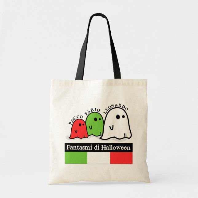 Bolso De Tela Fantasmi di Halloween (Frente)
