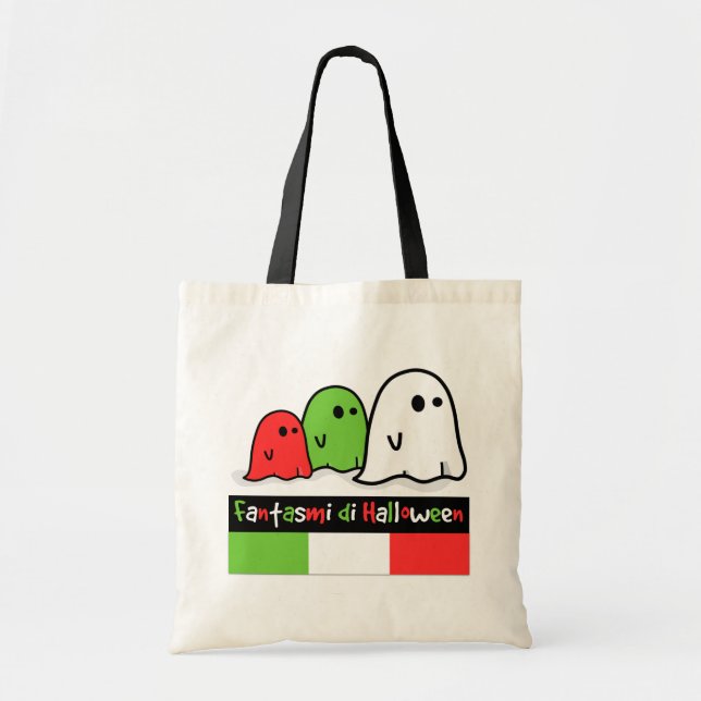 Bolso De Tela Fantasmi di Halloween (Frente)