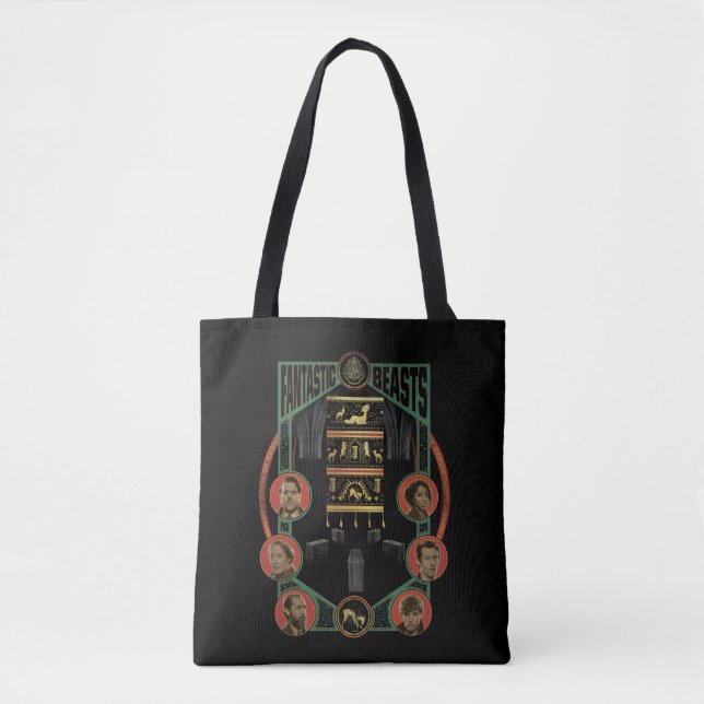 Bolso De Tela Fantastic Beasts Room of Requirement Graphic (Anverso)