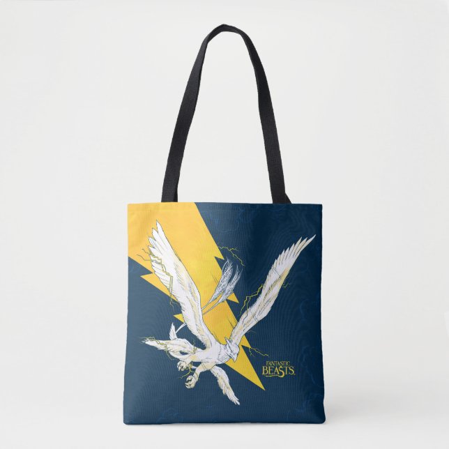 Bolso De Tela Fantastic Beasts Thunderbird (Anverso)