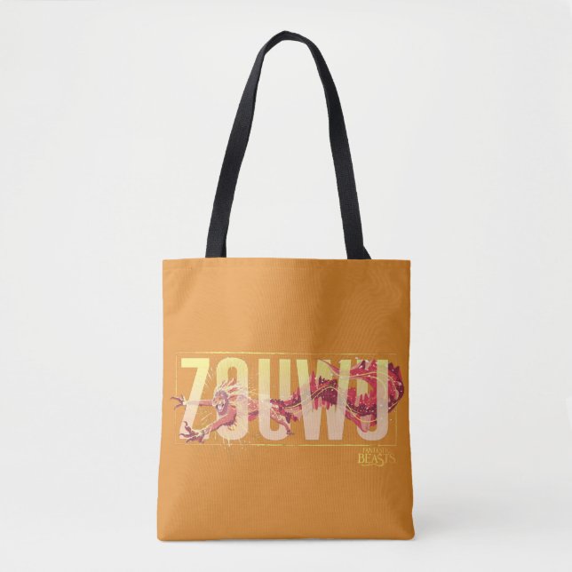 Bolso De Tela Fantastic Beasts Zouwu (Anverso)