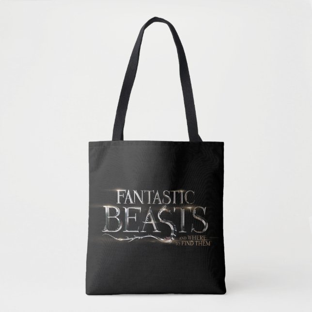 Bolso De Tela FANTÁSTICAS BEASS Y DÓNDE ENCONTRARLAS™ Logo (Anverso)