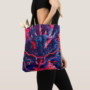 Bolso De Tela Fantástico Dragón de la Furia de la Blossom