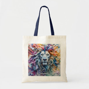Bolso De Tela Fantástico León de Cera Derretida Lindo