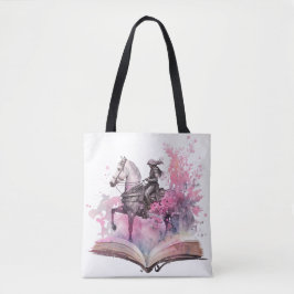 Bolso De Tela Fantasy Book Lover Design
