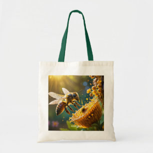 Bolso De Tela Fantasy Cute Abe Flowers Sun