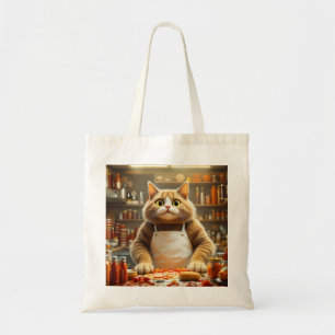 Bolso De Tela Fantasy Cute Big Oyes Cat