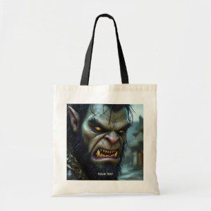 Bolso De Tela Fantasy Cute Big Strong Warrier