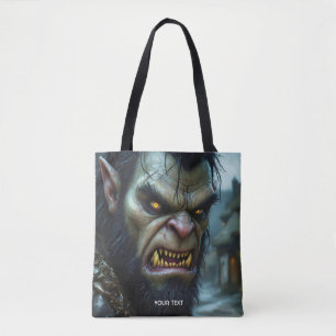 Bolso De Tela Fantasy Cute Big Strong Warrier