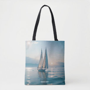 Bolso De Tela Fantasy Cute Bote Sea Sun