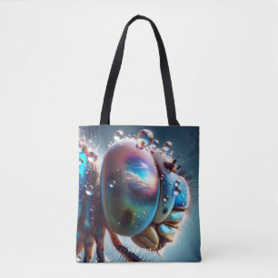 Bolso De Tela Fantasy Cute Dragonfly Macro Photo
