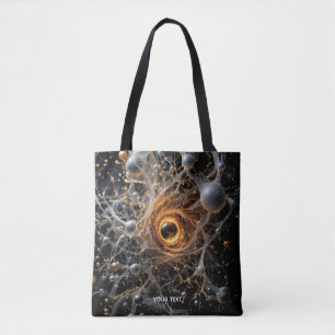 Bolso De Tela Fantasy Cute Escena del espacio abstracto
