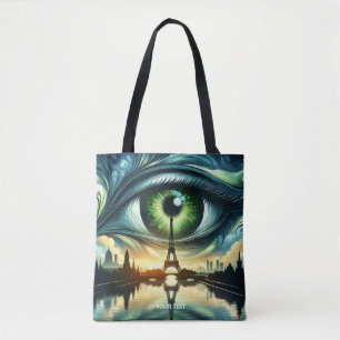 Bolso De Tela Fantasy Cute Green Eyes Paris