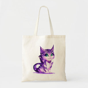 Bolso De Tela Fantasy Cute Kawaii bebé gatito Cheshire