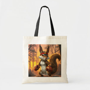 Bolso De Tela Fantasy Cute Kickboxer Bosque de ardilla