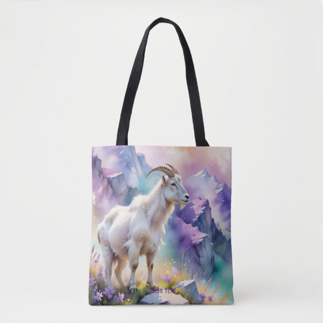 Bolso De Tela Fantasy Cute Mountain Goadow (Anverso)