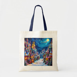 Bolso De Tela Fantasy Cute Navidades Eve Town