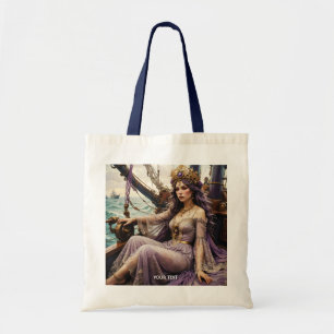 Bolso De Tela Fantasy Cute Ship Chica Sea