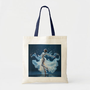 Bolso De Tela Fantasy Cute Stars Lady Dancing