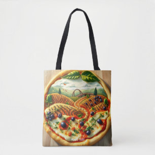 Bolso De Tela Fantasy Cute Whimsical Paisaje Italiano
