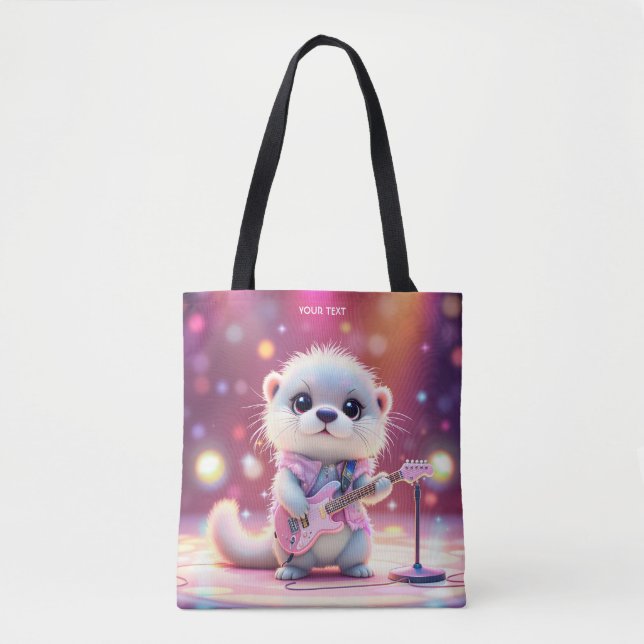 Bolso De Tela Fantasy Cutter Otter Pop Star (Anverso)
