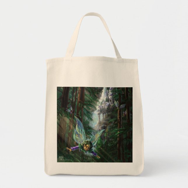 Bolso De Tela Fantasy Fairy Castle (Frente)