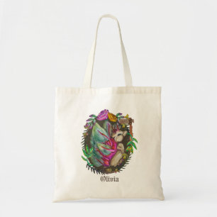 Bolso De Tela Fantasy kohlrabi hedgehog - hedgehog lindo