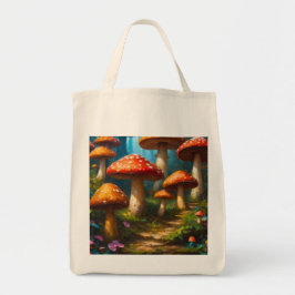 Bolso De Tela Fantasy Mushrom Tote Bag