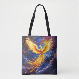 Bolso De Tela Fantasy Phoenix Stars Space