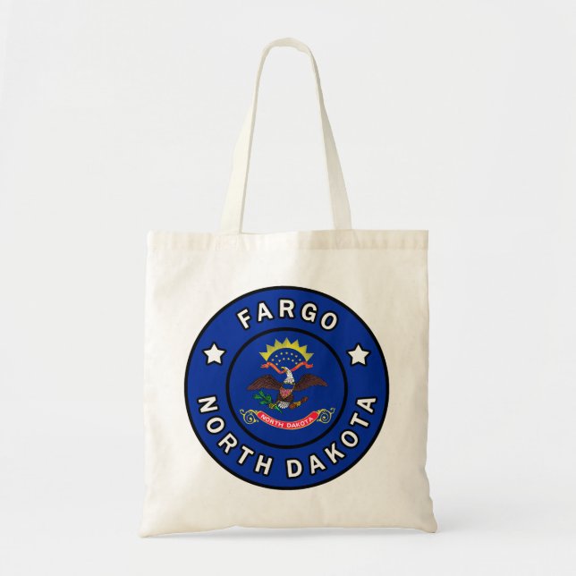 Bolso De Tela Fargo Dakota del Norte (Frente)