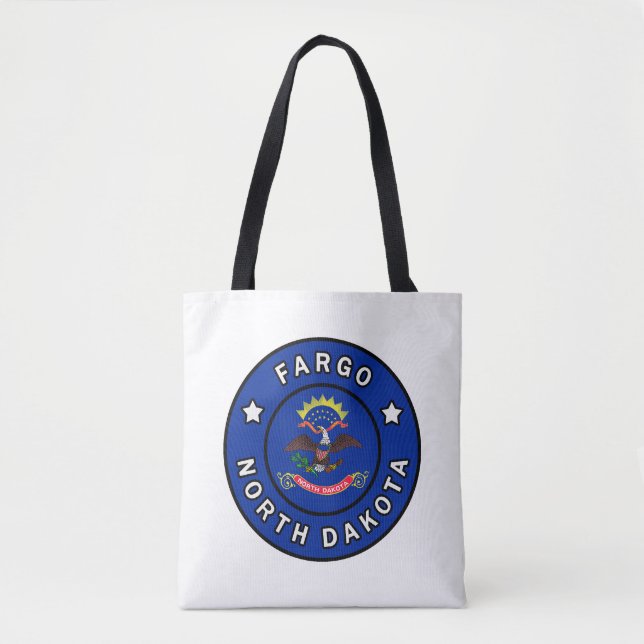 Bolso De Tela Fargo Dakota del Norte (Anverso)