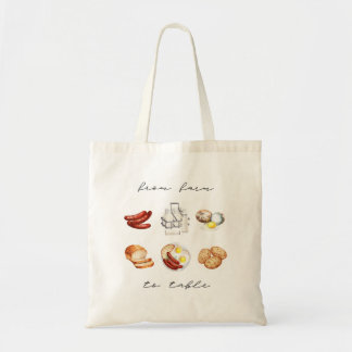 Bolso De Tela Farm To Table Breakfast Edition Toag