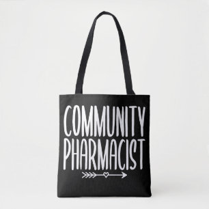 Bolso De Tela Farmacéutico Comunitario PharmD