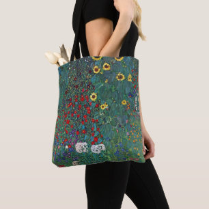 Bolso De Tela Farmergarden w Sunflower por Klimt, Flores de époc