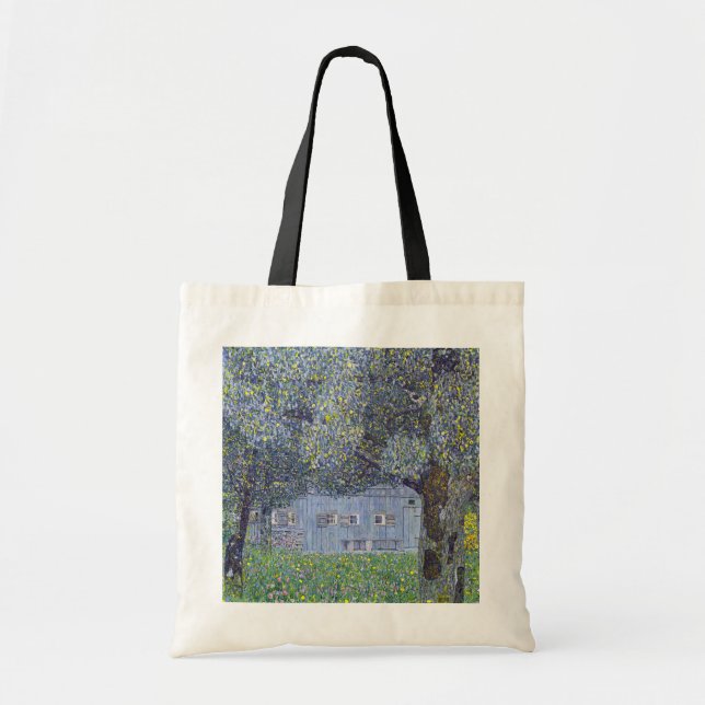 Bolso De Tela Farmhouse, Gustav Klimt (Frente)