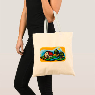 Bolso De Tela Farmhouse Tote Bag