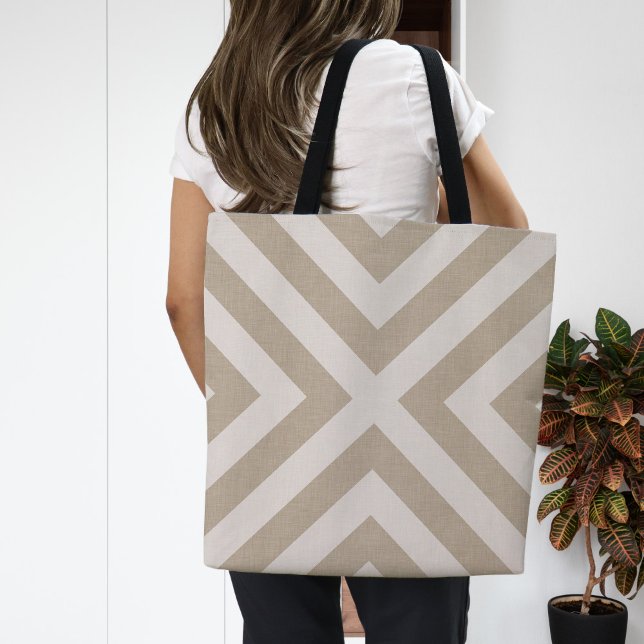 Bolso De Tela Farmhouse X Beige Linen Tote Bag (Subido por el creador)