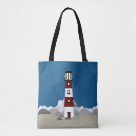 Bolso De Tela Faro Allover Tote Bag