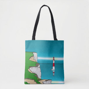 Bolso De Tela Faro Beach Head y Cliff Top
