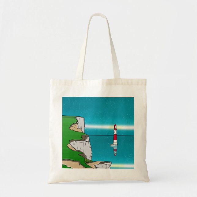 Bolso De Tela Faro Beach Head y Cliff Top (Frente)