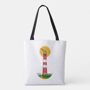 Bolso De Tela Faro de Amrum Alemania