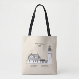 Bolso De Tela Faro de cabeza de Portland - Maine - SBD