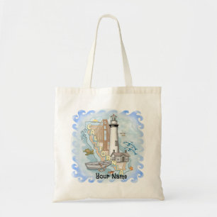 Bolso De Tela Faro de California