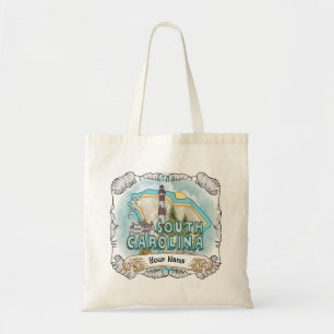 Bolso De Tela Faro de Carolina del Sur