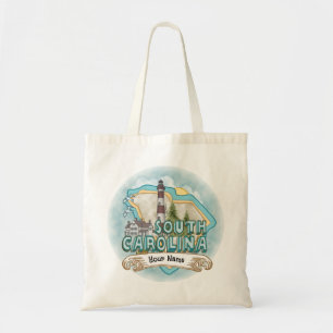 Bolso De Tela Faro de Carolina del Sur