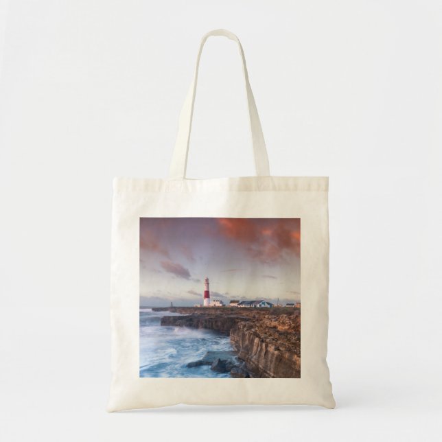 Bolso De Tela Faro de Inglaterra (Frente)