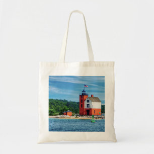 Bolso De Tela Faro de la isla redonda