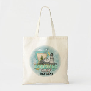 Bolso De Tela Faro de Louisiana