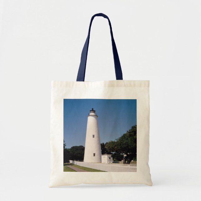 Bolso De Tela Faro de Ocracoke (Frente)