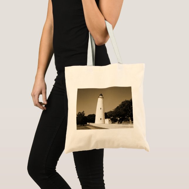 Bolso De Tela Faro de Ocracoke (Anverso (producto))